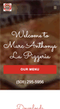 Mobile Screenshot of marcanthonyspizza.com